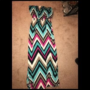 Multicolor maxi dress 3 for $15